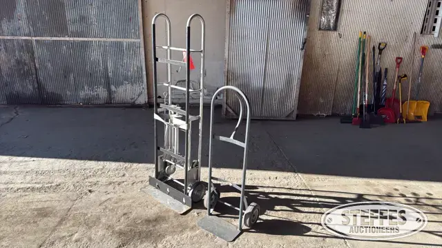 (2) Roughneck hand trucks