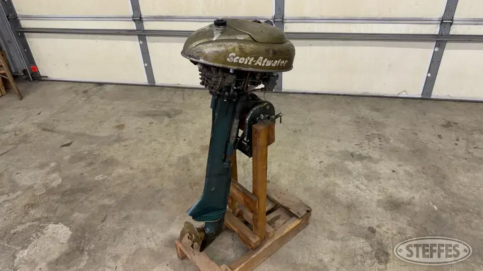 Scott-Atwater outboard boat motor
