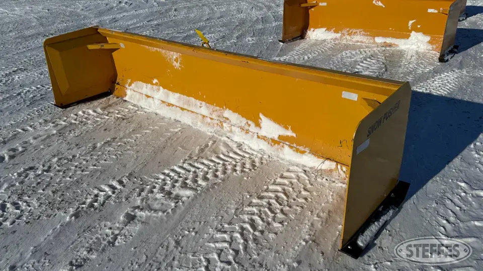 2022 Industrias America SP12 Skid Steer Snow Pushers and Snowblower