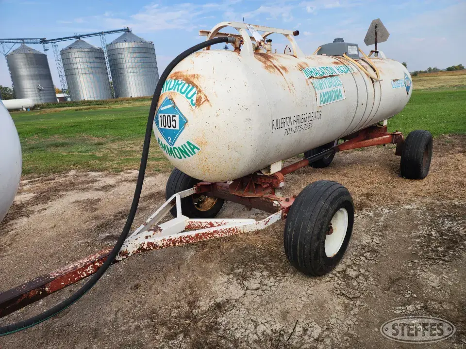 1,000 gal. NH3 tank NH3 Trailers-Tank