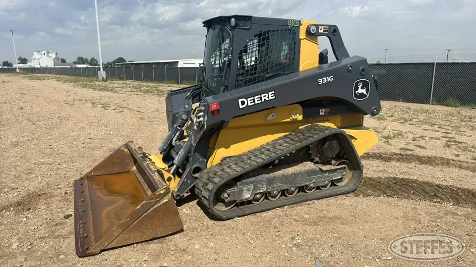 2021 Deere 331G Tracked Skid Steer