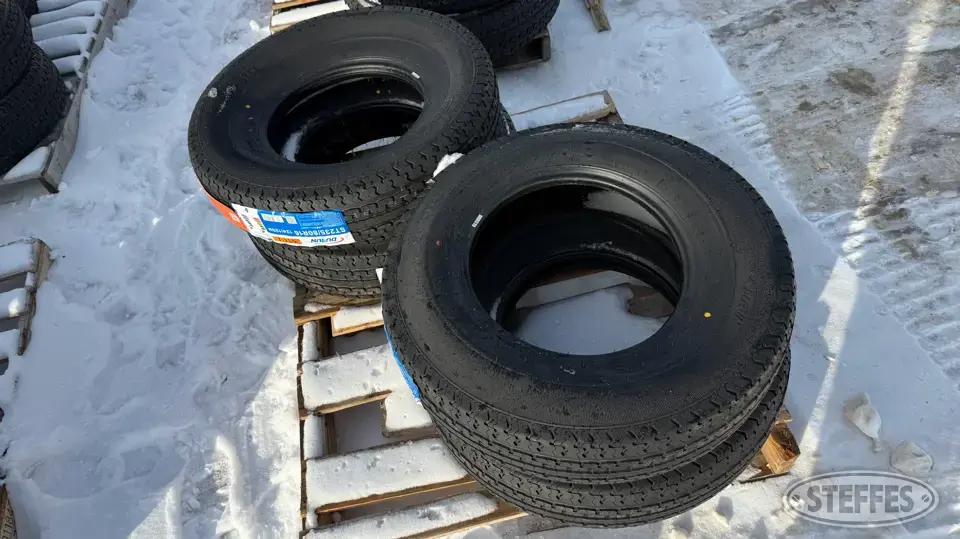 (4) Durun ST235/80R16 trailer tires Passenger-Light Truck Tire