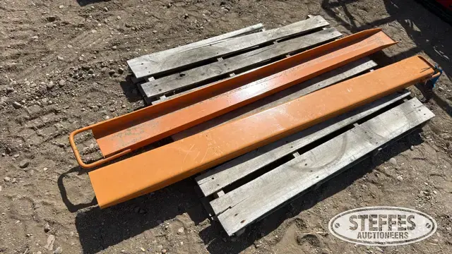 Pallet fork extensions