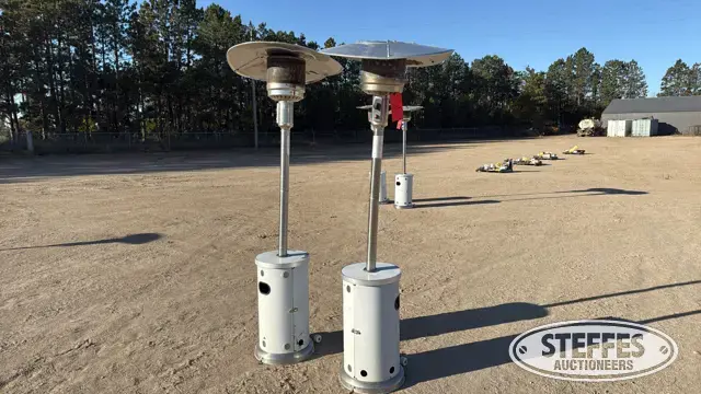 (2) Patio heaters