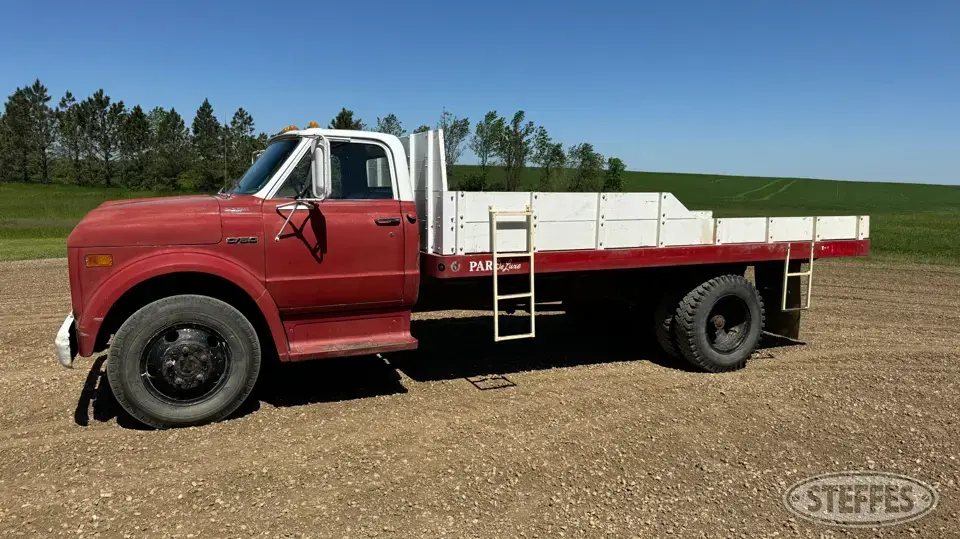 1970 Chevrolet C50 Single Axle Boxed Truck