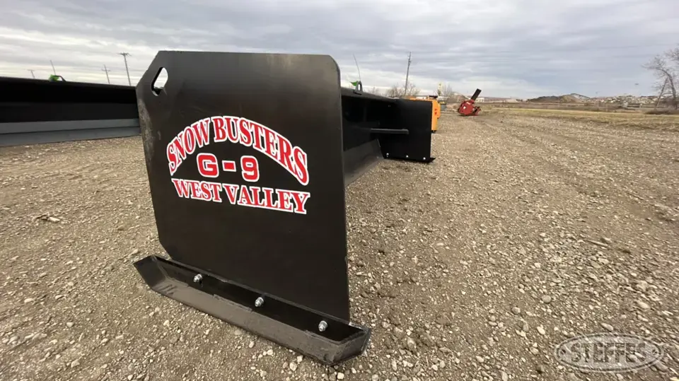 2023 Industrias America G-9 Skid Steer Snow Pushers and Snowblower