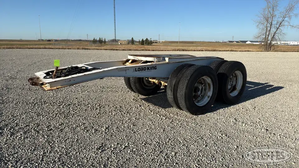 Load King tandem axle jeep trailer