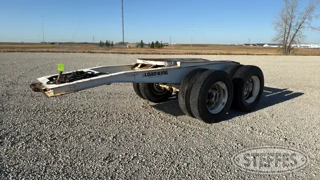 Load King tandem axle jeep trailer