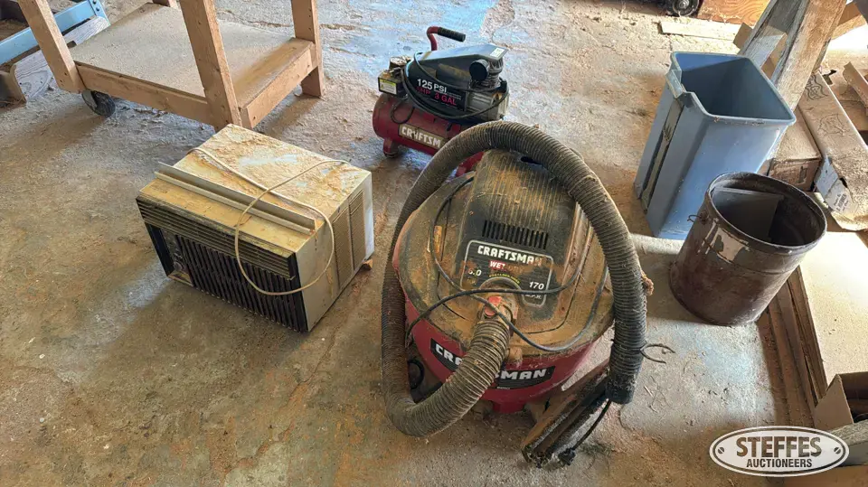 Air compressor, shop vac, A/C unit Shop Equipment-Other