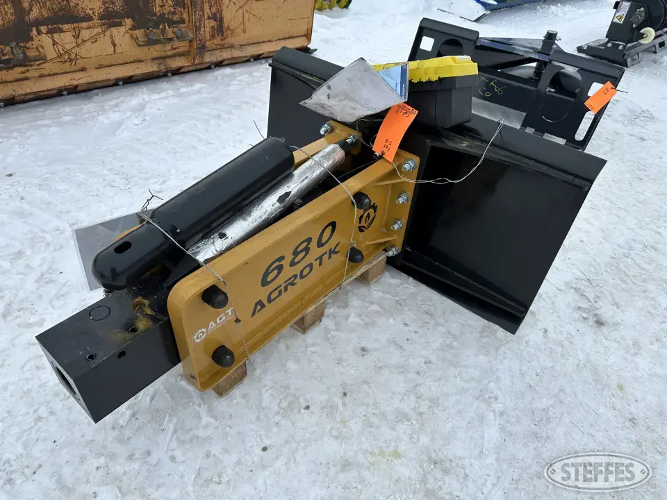 Agrotk 680 Skid Steer Breakers-Drop Hammers-Jack Hammers-Grinder