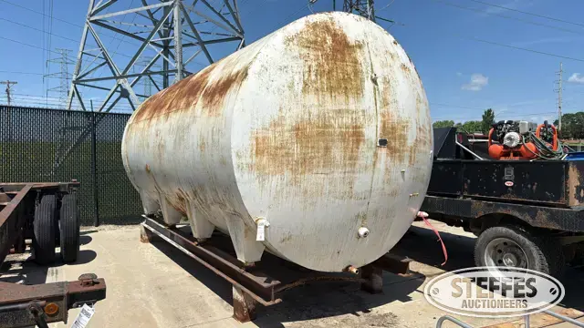 Approx. 6,500 gal. steel tank