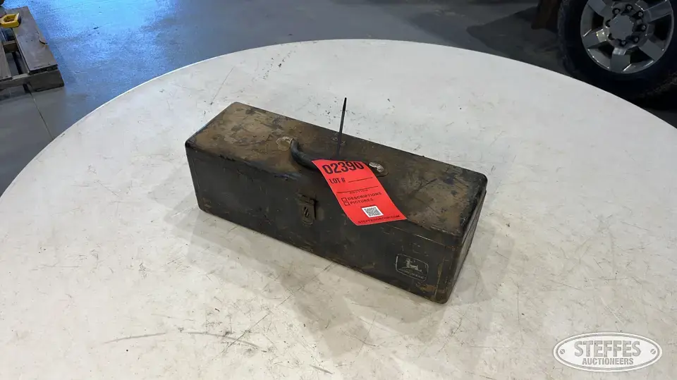 John Deere tractor toolbox General Tools and Shop Supply