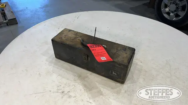 John Deere tractor toolbox