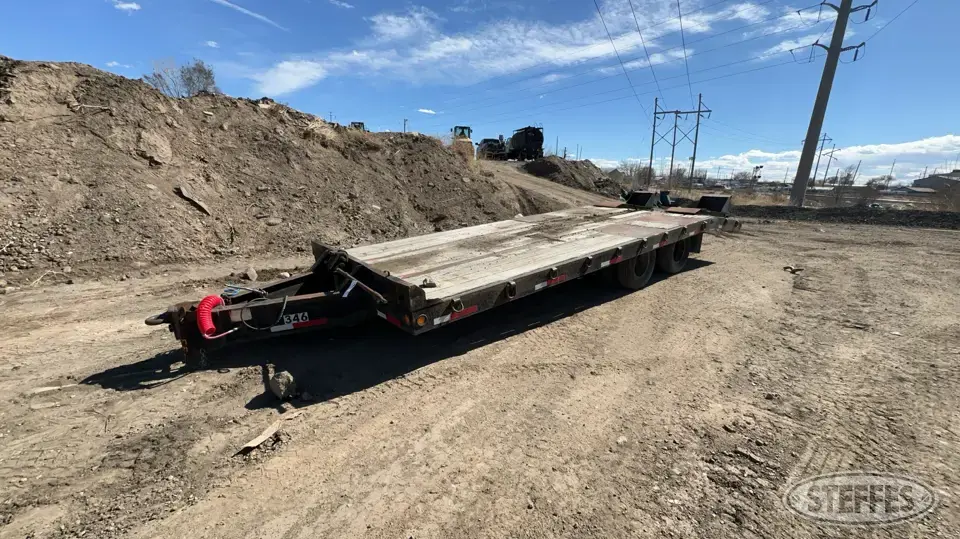 1995 Load King 102 LT Flatbed Trailer