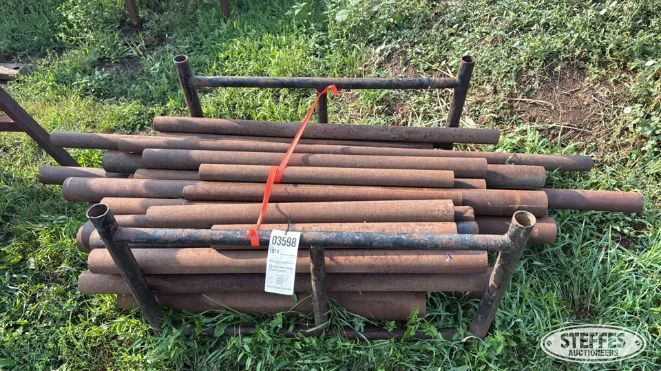 Rack of pipe Business Inventory