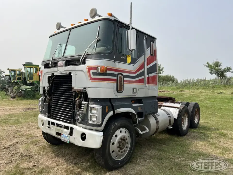 1978 Ford CL9000 Cabover Truck with Sleeper