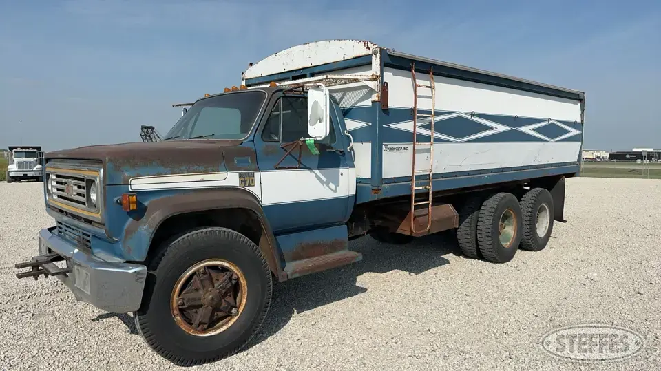 1979 Chevrolet C70 Tandem Boxed Truck