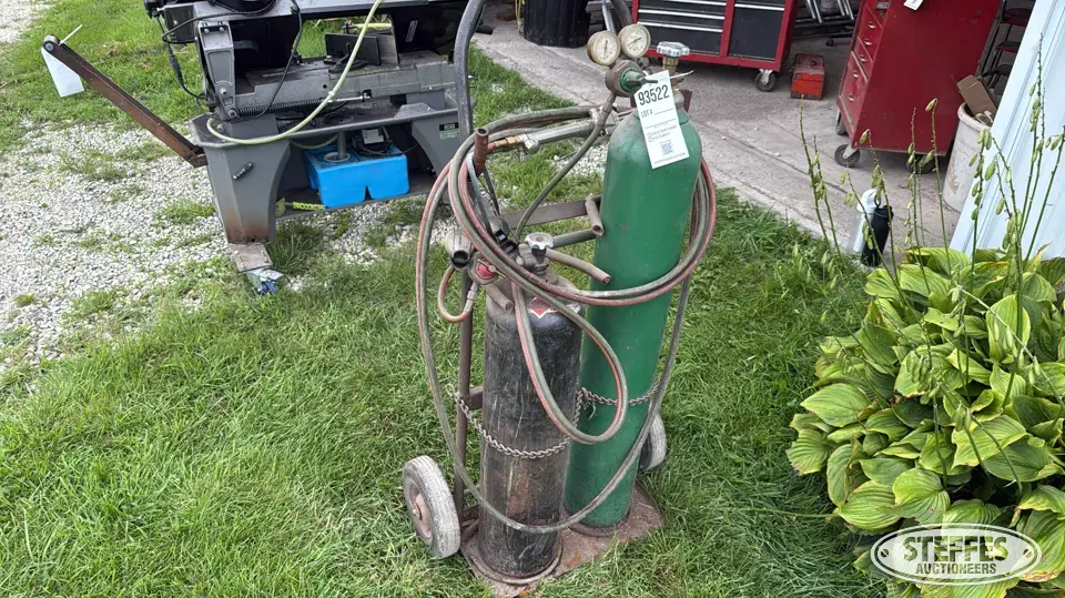 Oxy - Acetylene tanks / torch / cart General Tools and Shop Supply