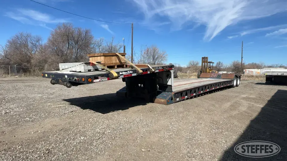 1996 Trail King TK60MG-472 Lowboy Trailer