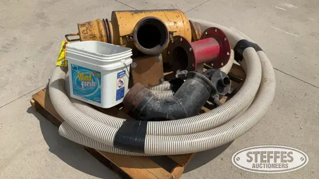 6” Trash trap & fittings