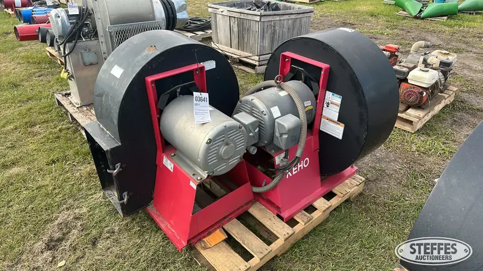 (2) Keho aeration fans