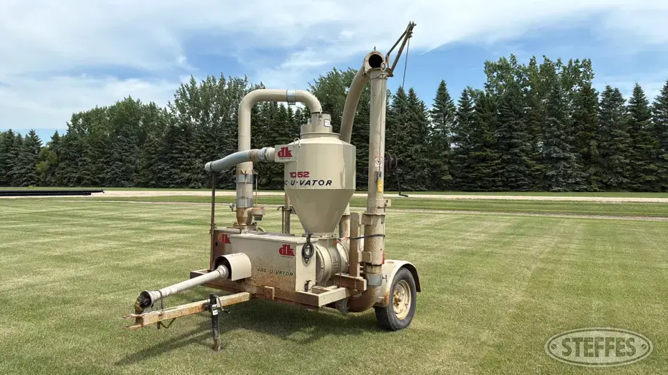 Dunbar Kapple 1052 Pneumatic Grain Equipment