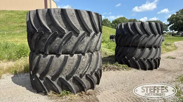(4) Goodyear 1100/45R46 tires
