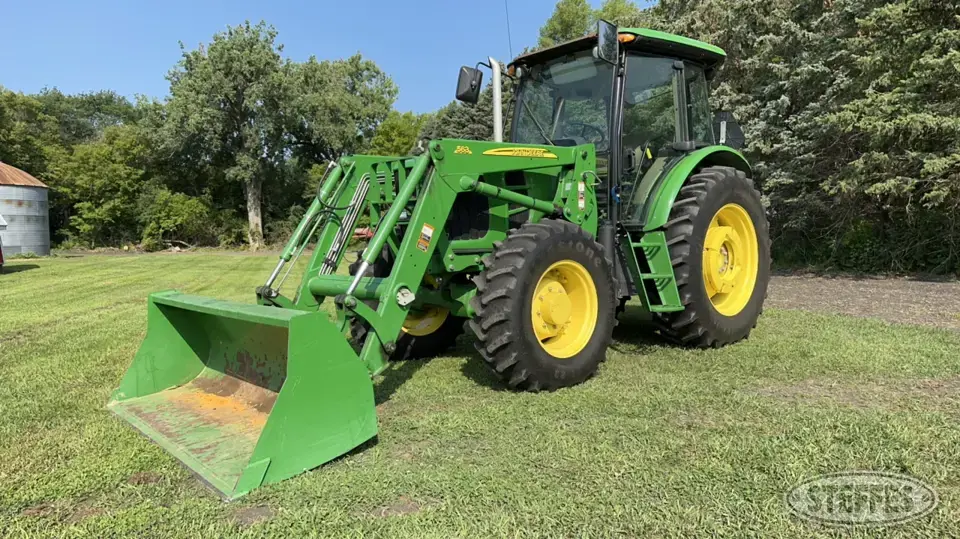 2011 John Deere 6115D MFWD Tractor