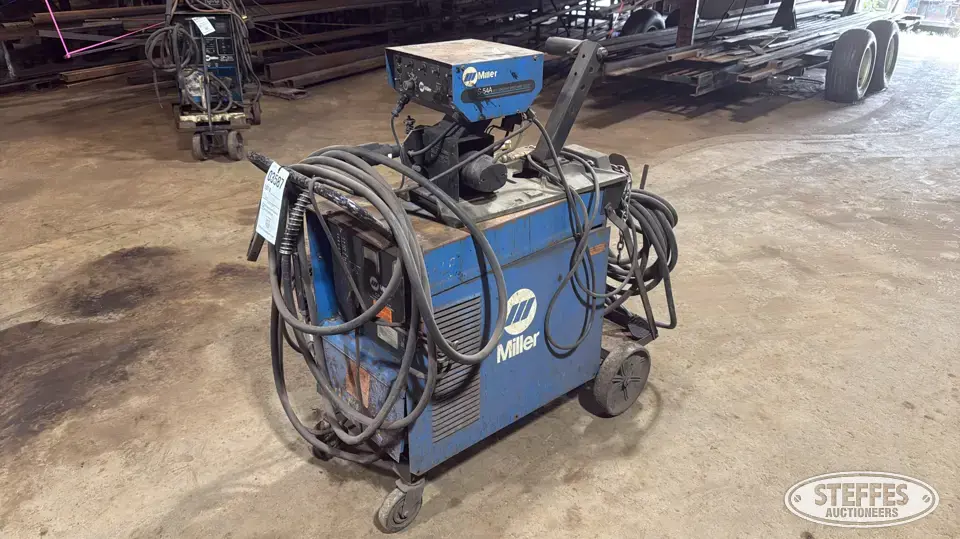 Miller CP-300 wire feed welder Welding
