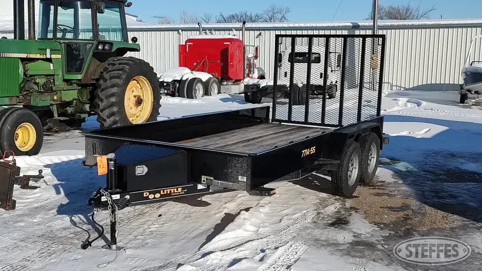 2022 Doolittle 7714-SS Utility Trailer