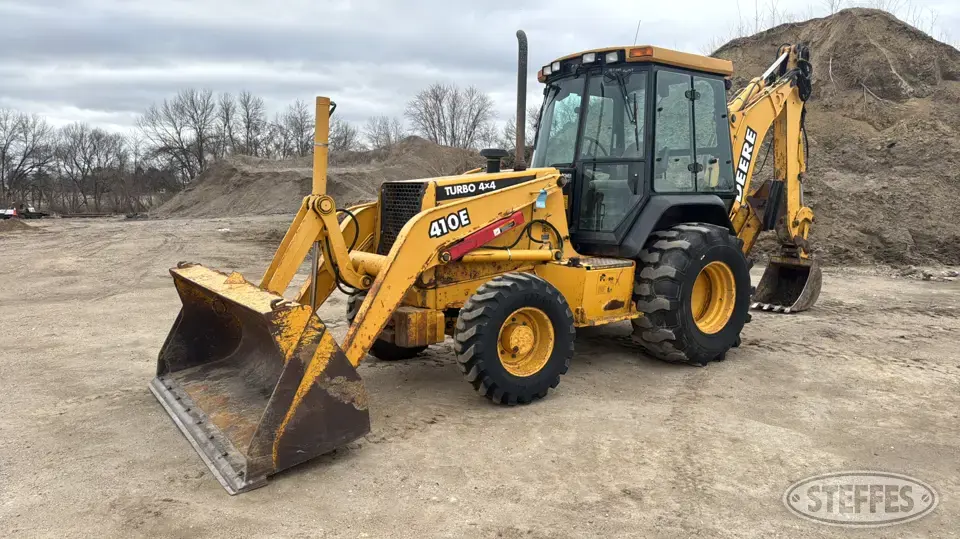 1999 Deere 410E Loader Backhoe