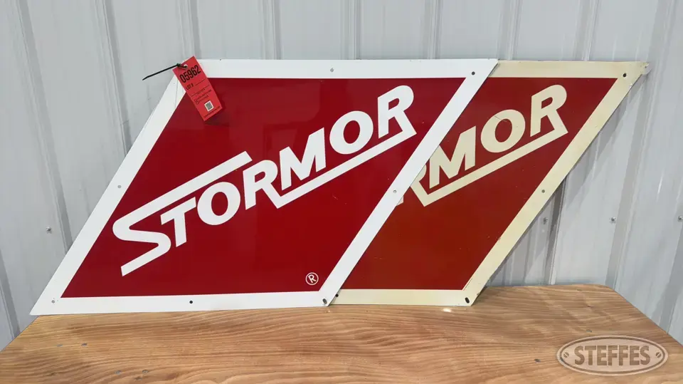 (2) Stormor Signage