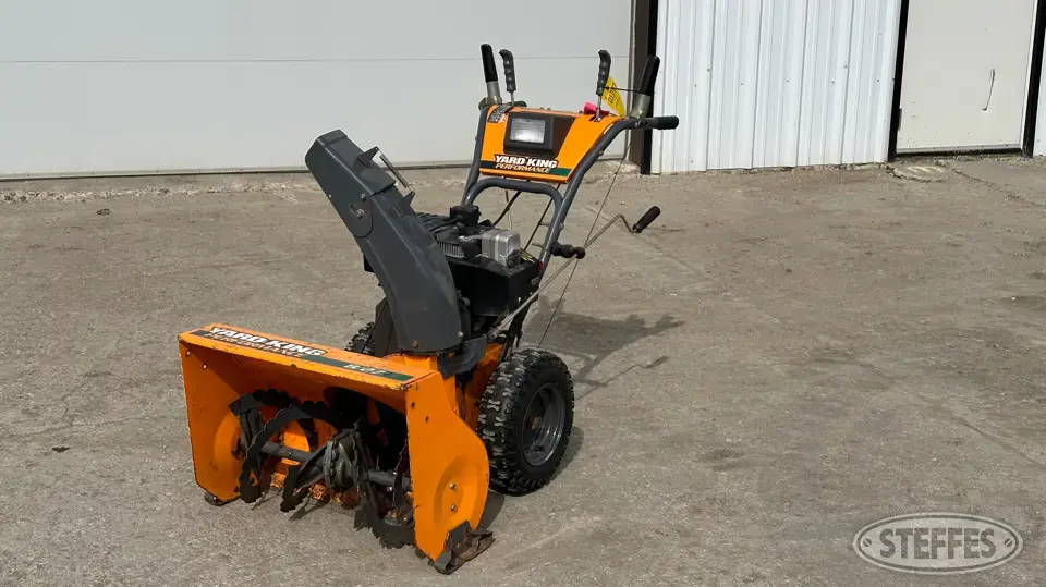 Yard King 8/27 Snowblowers-Other