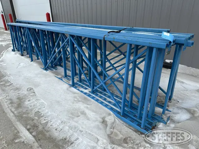 (10) Pallet rack uprights