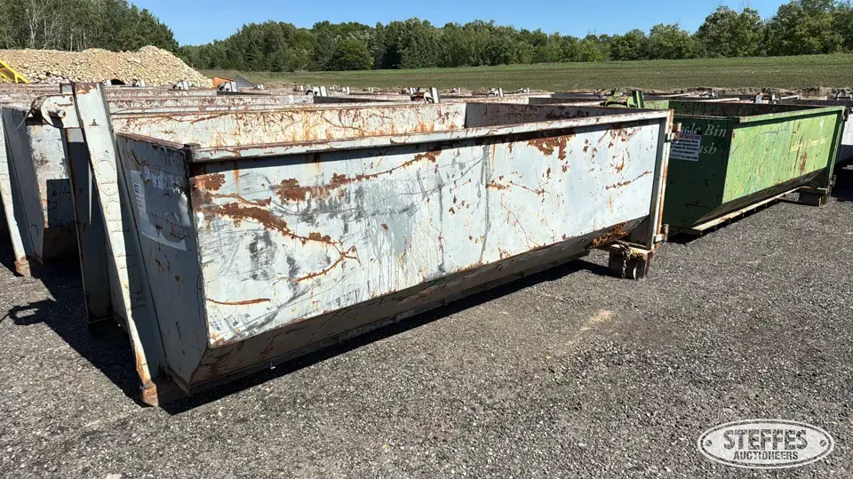 (2) 10 yd. roll-off dumpsters Construction Support Item