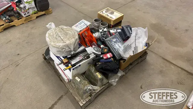 Assorted construction supplies