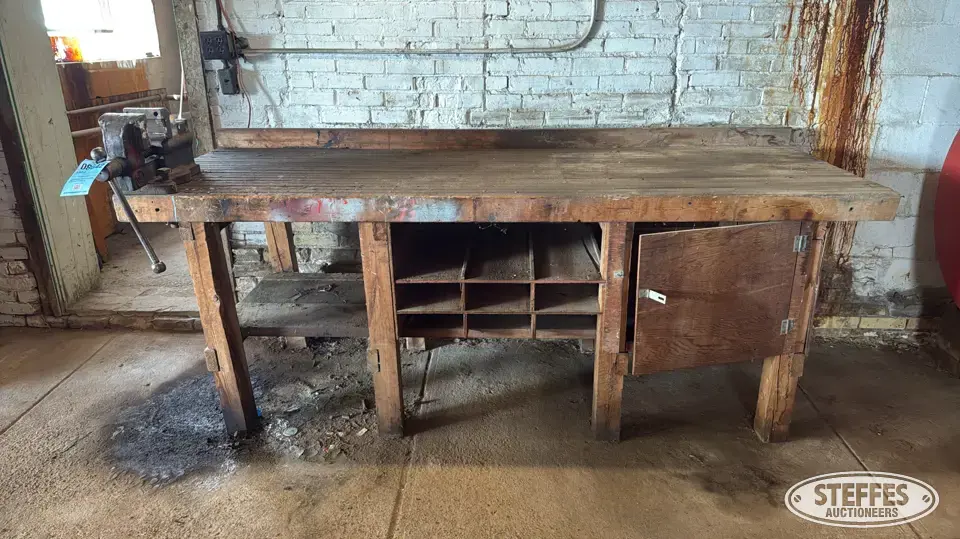 (2) Workbenches Storage and Bench