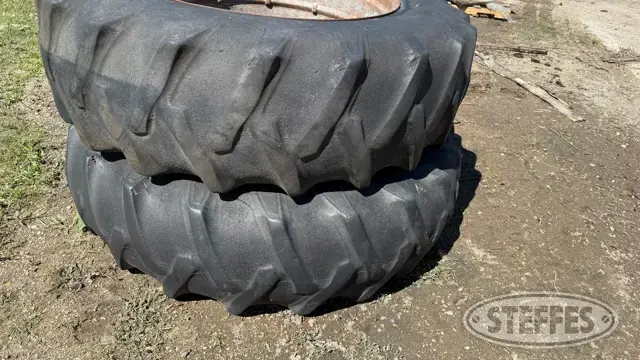 (2) Firestone All Traction Field & Road 18.4-38 tires