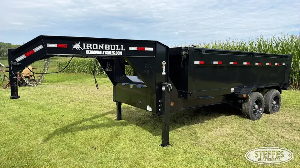 2025 Ironbull Gooseneck Dump Trailer