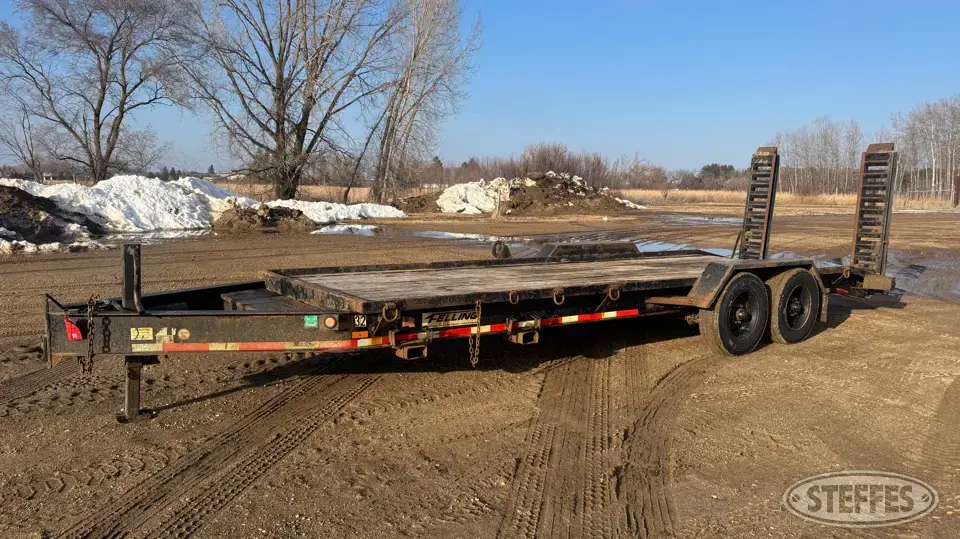 2011 Felling Flatbed Trailer