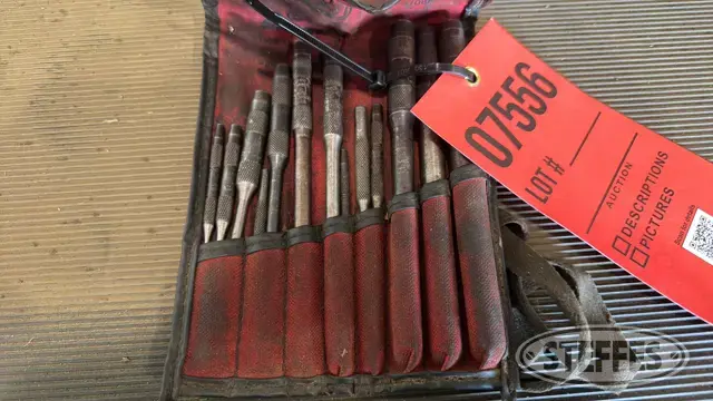 Snap-on punch set