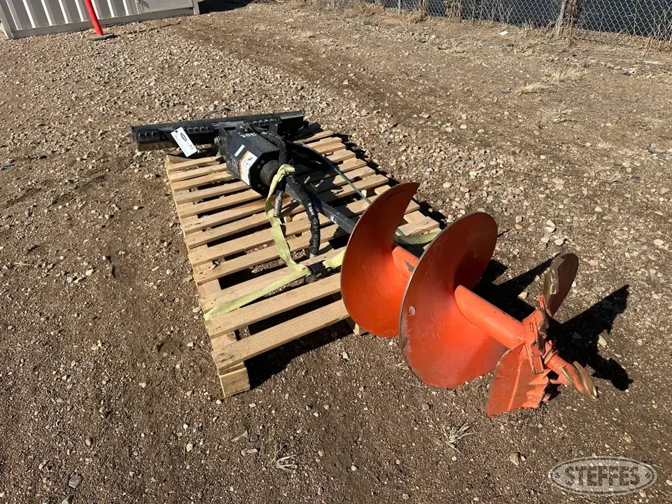 2019 Bobcat 30C Skid Steer Augers-Post Driver