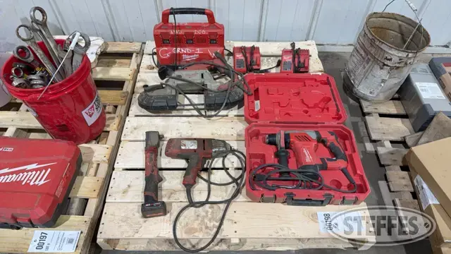 Asst. Milwaukee tools