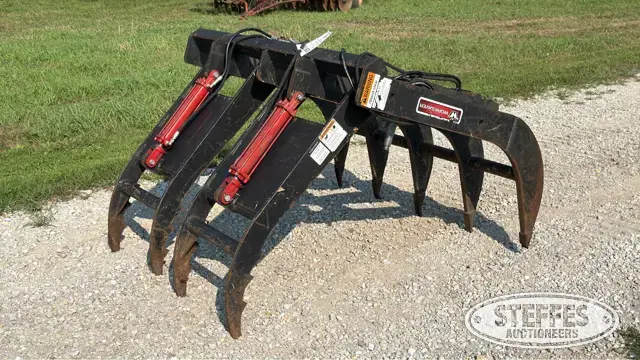 WorkSaver skid steer grapple