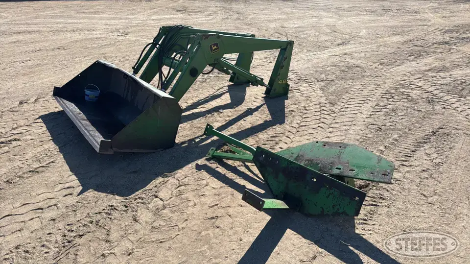 John Deere 148 Tractor Loaders and Attachment