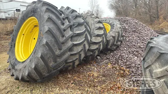 (4) VF650/65R38 tires