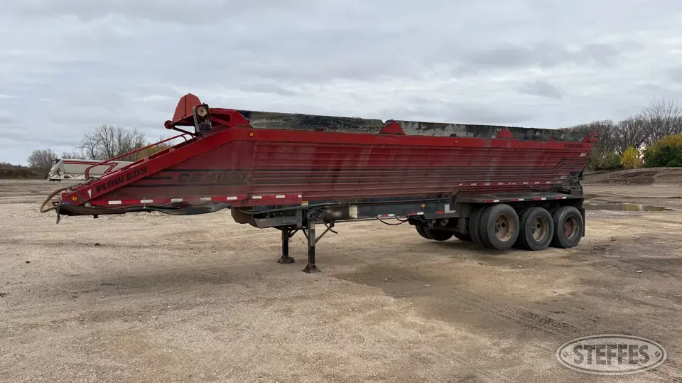 2001 Flow Boy CB 4000 Live Bottom Trailer