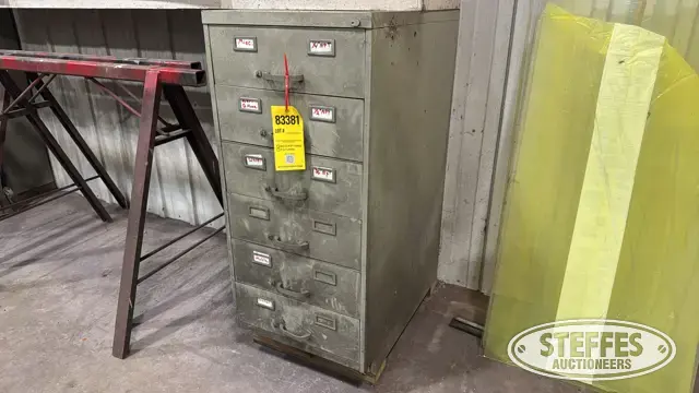 File cabinet w/contents