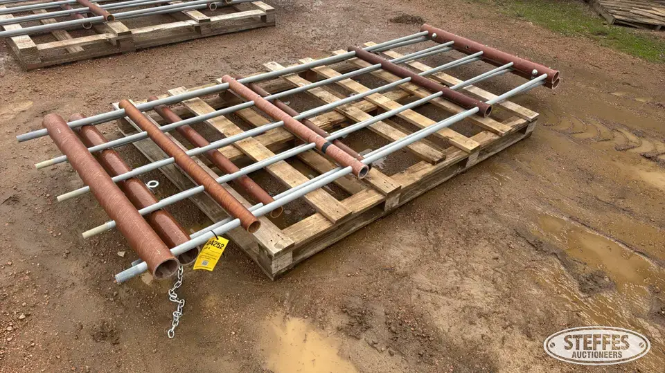 (2) 10’ Livestock gates Farm Support Item