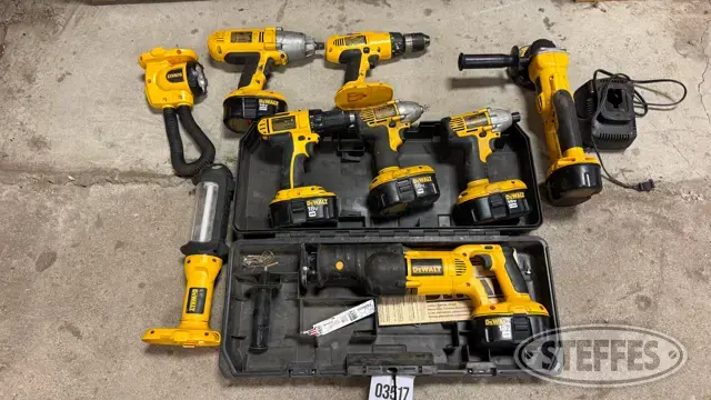 DeWalt 18v cordless tools